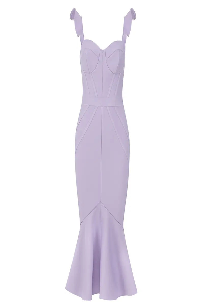 Sexy jurk met ruches en bandjes