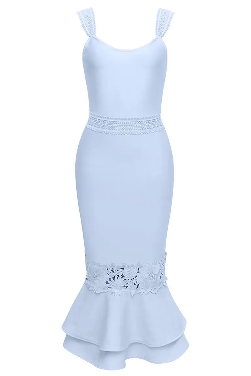 Sexy kanten bandage visstaartjurk