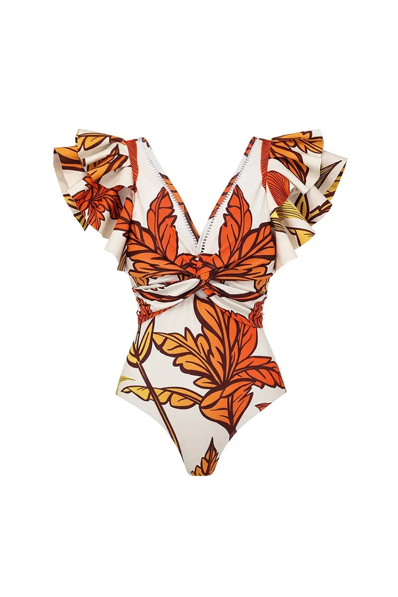 Maple Print Badpak Set Trio