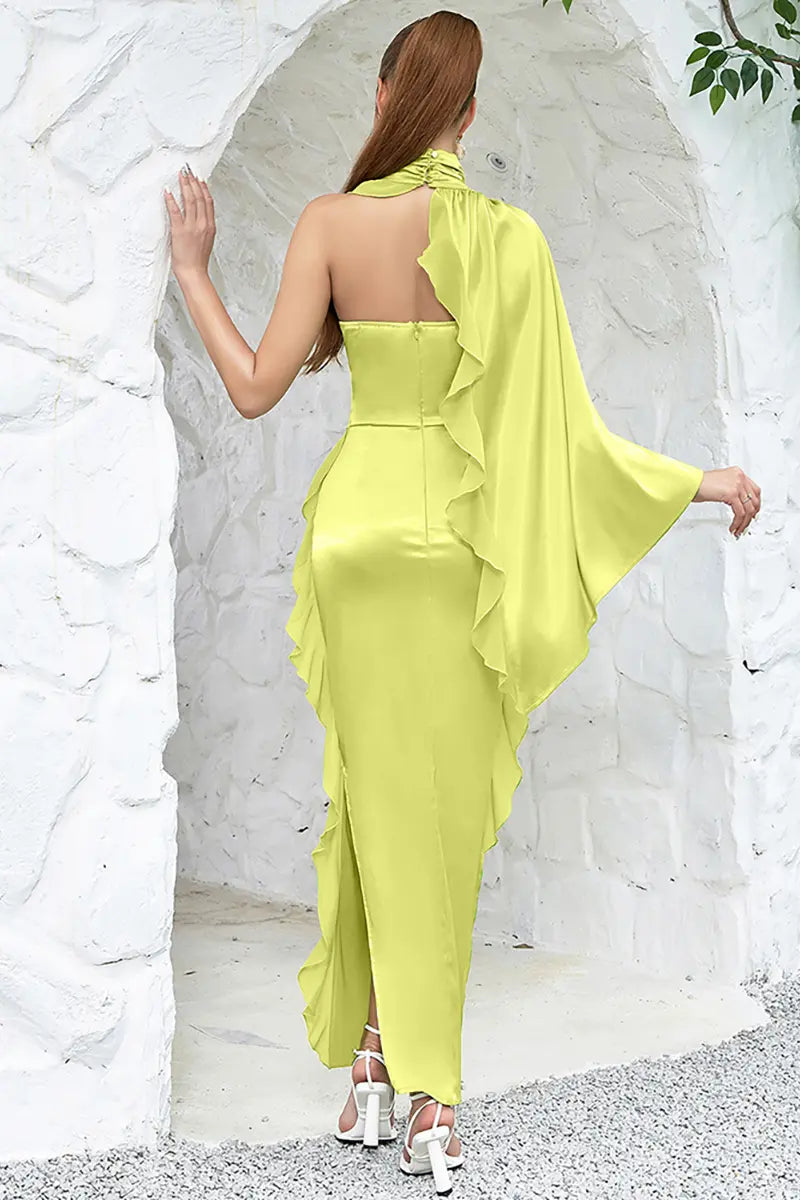 Fashion Ruffle Floral Bustier Dress