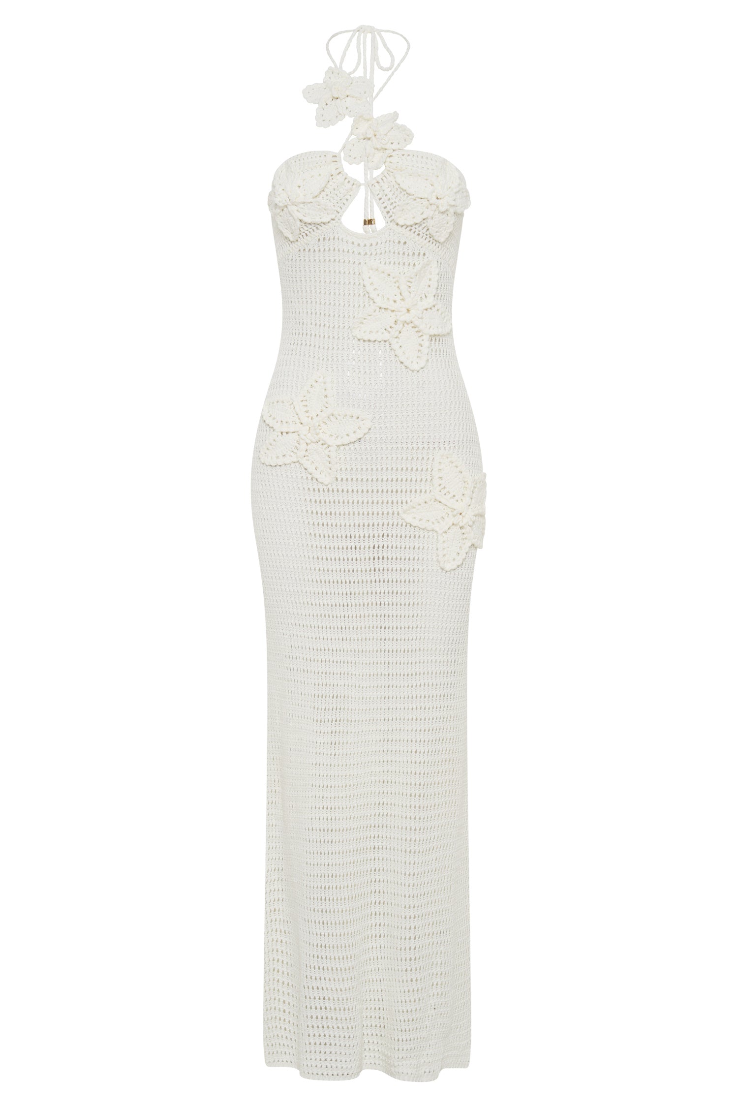 KYLA FLORAL CROCHET MAXI DRESS