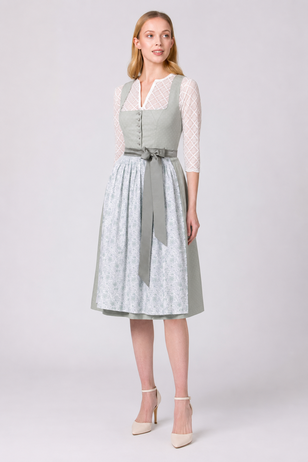 Sage Heritage Dirndl Dress
