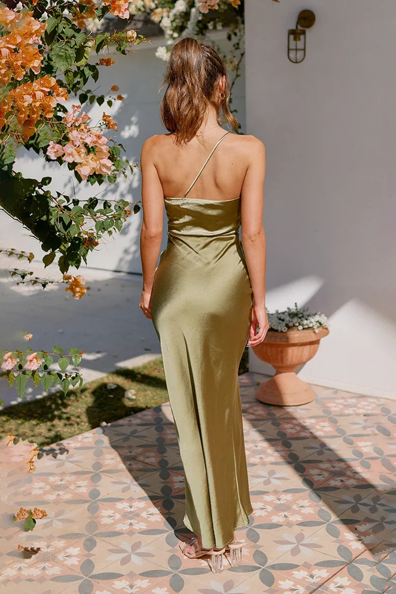 Margot Maxi-jurk - Olive