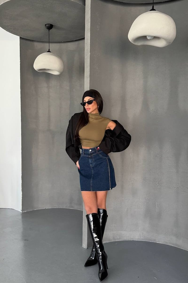 Mini-rok speciale link (jeansserie tijdelijk sjabloon, niet verwijderen) (kopiëren)