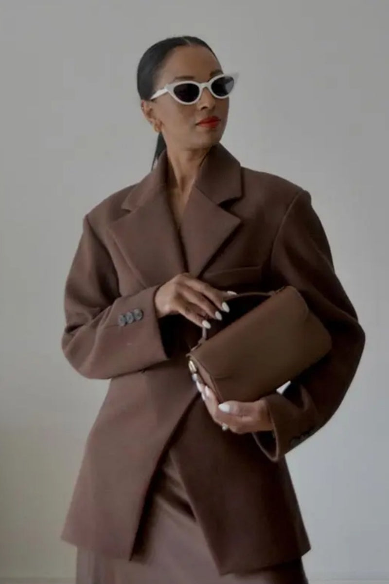 Brown Suit Jacket