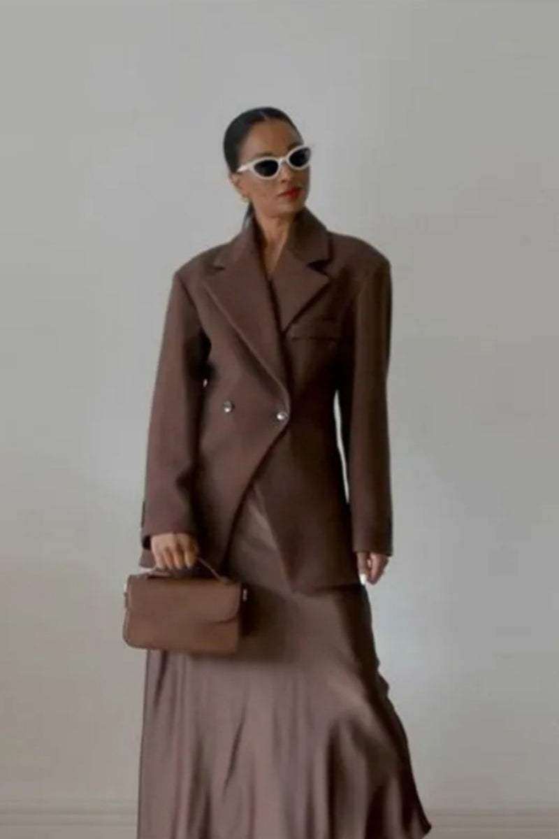 Brown Suit Jacket