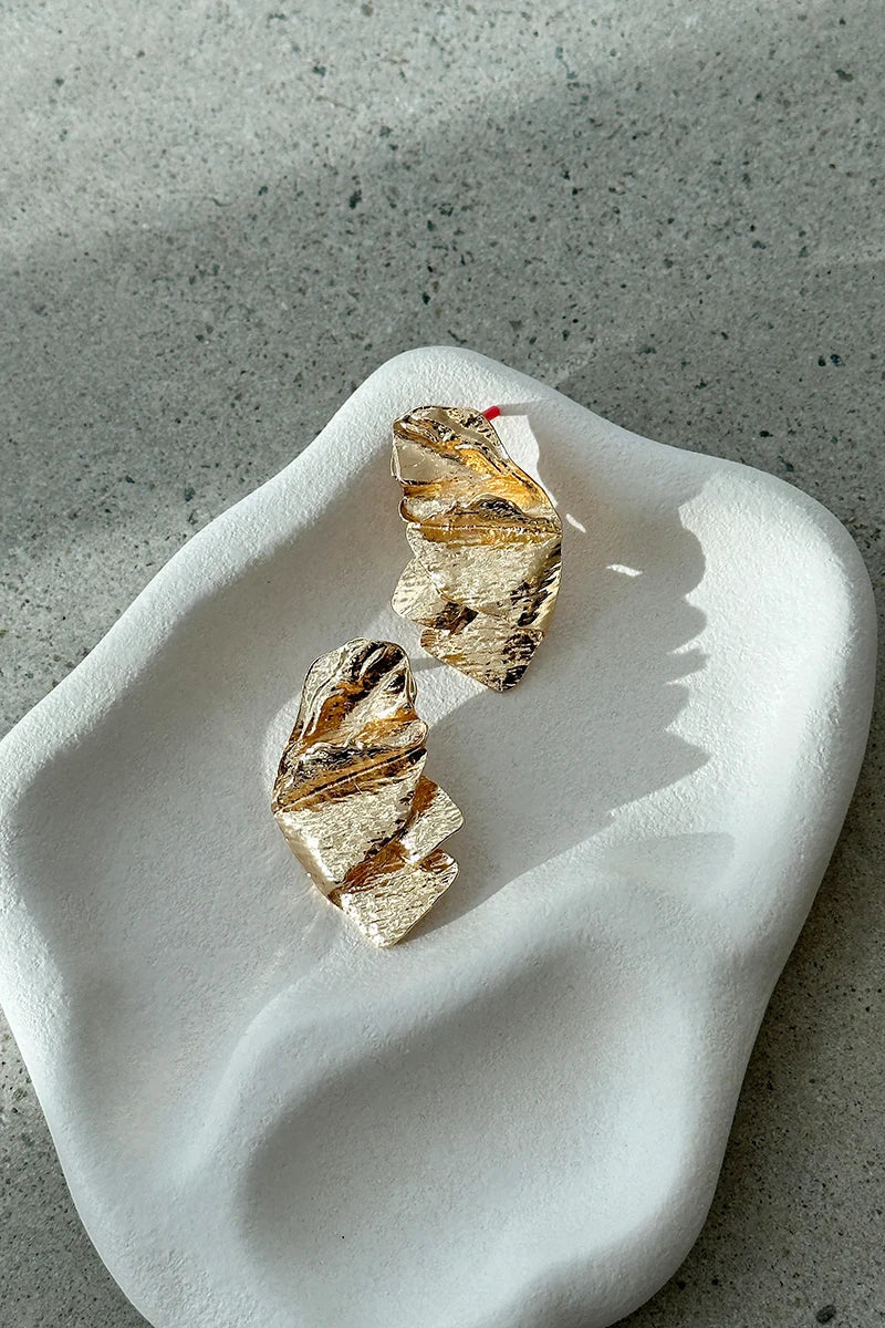 Mase Oorbellen - Goud