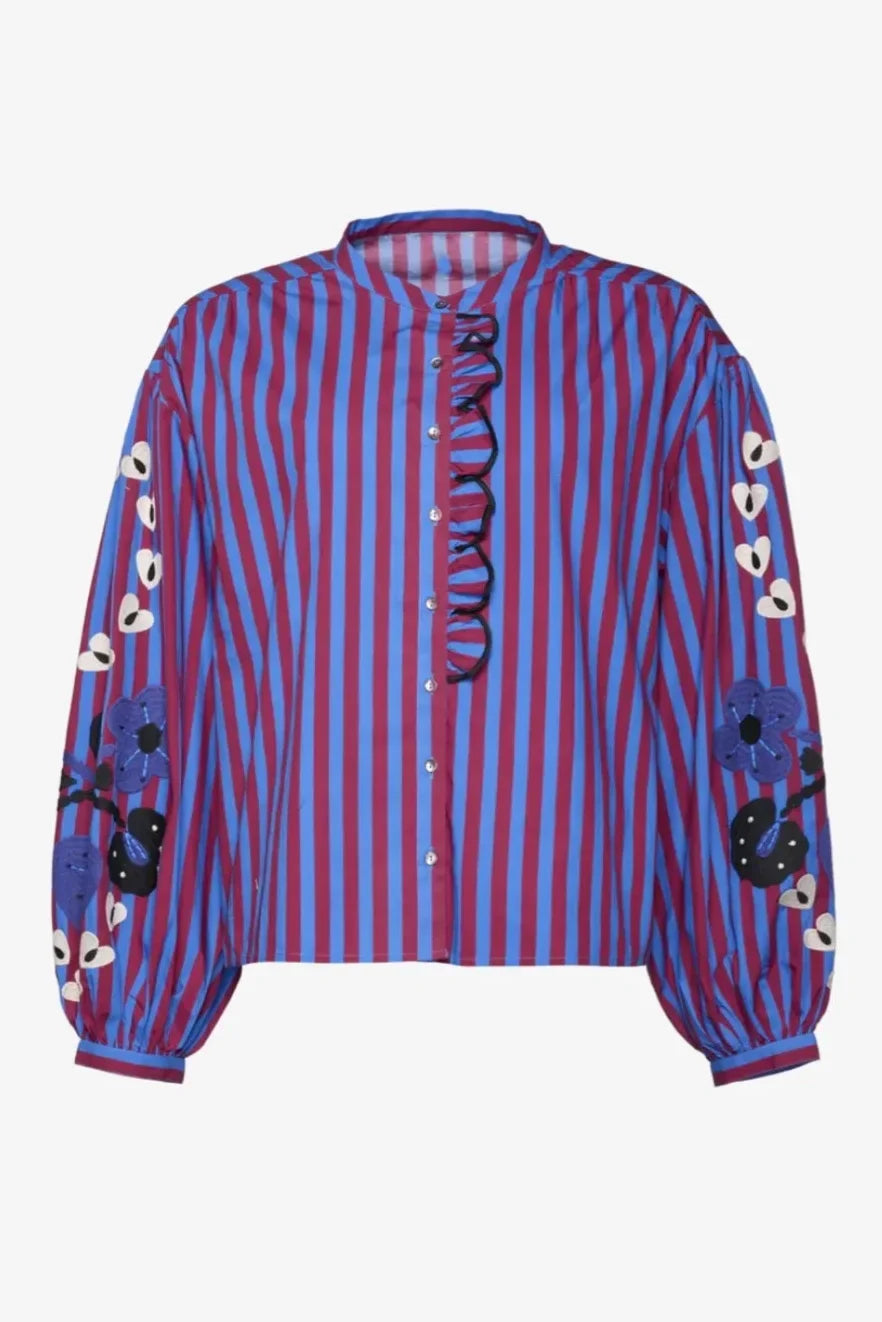 Vintage carrousel blouse