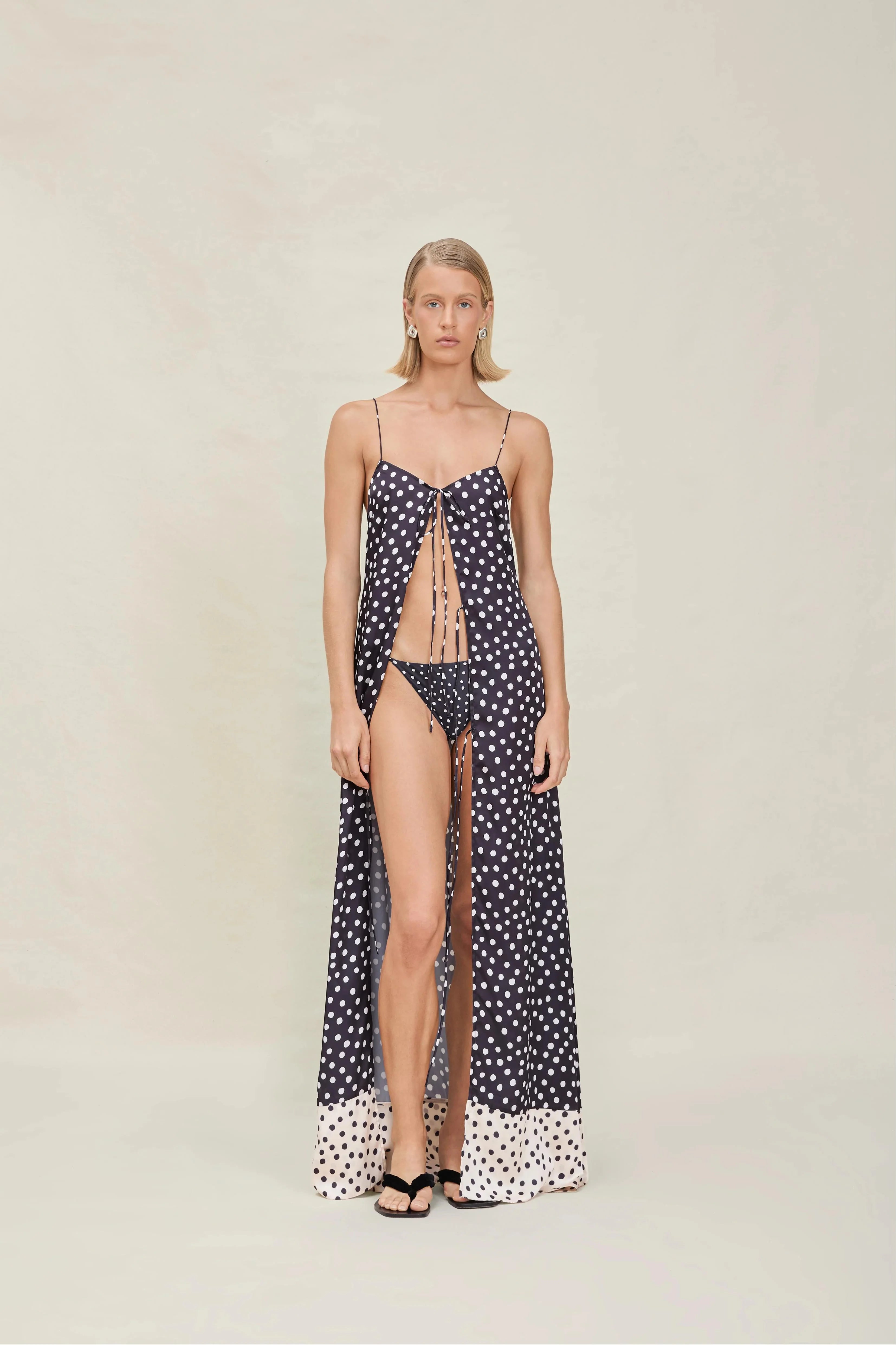 Polka Dot Convertible Dress Set