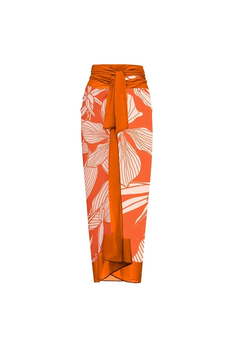 Strikband Print Eendelig Badpak Set