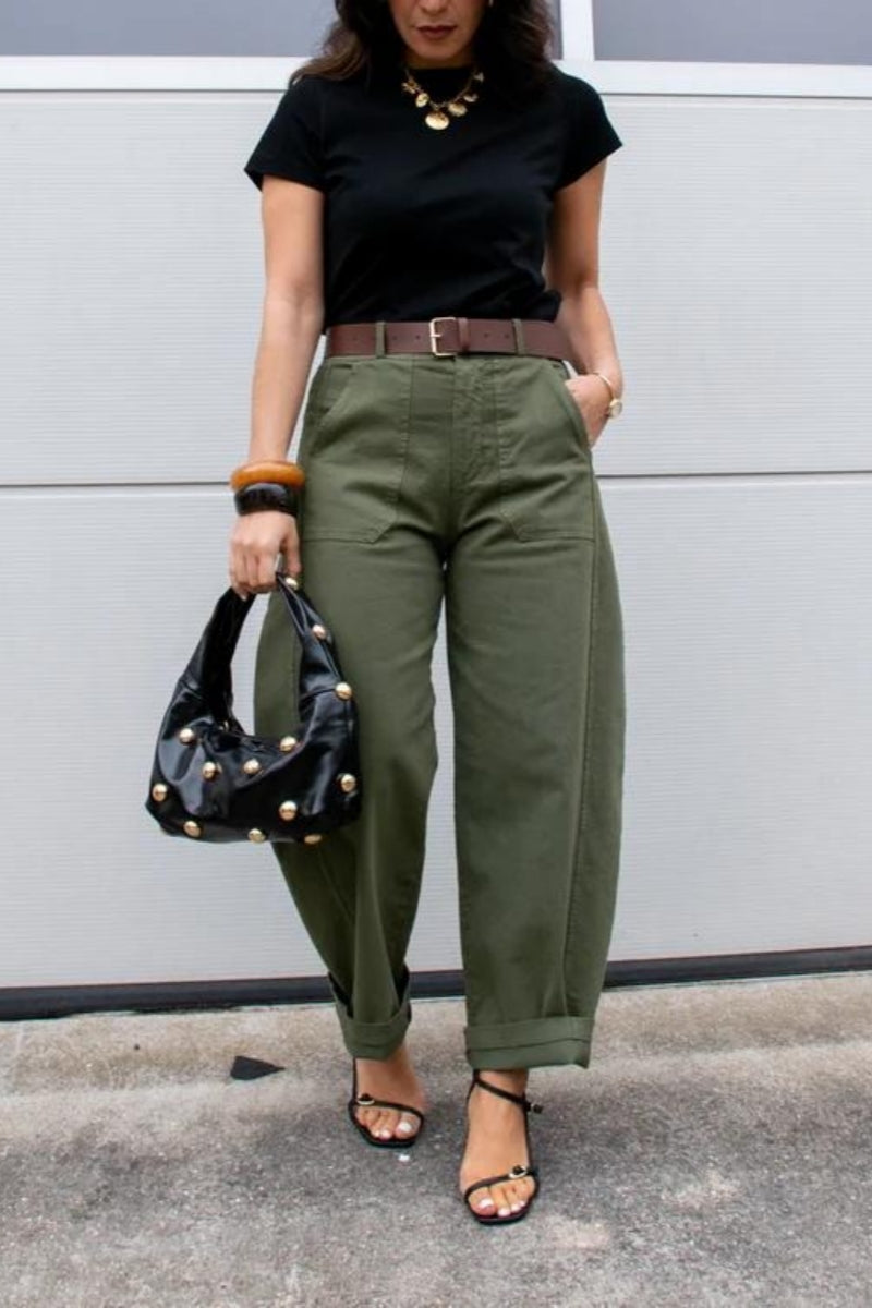 Unieke verfspatten distressed cropped spijkerbroek