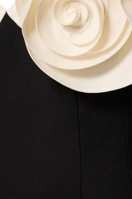 Myrna Bloemen Crêpe Mini Jurk