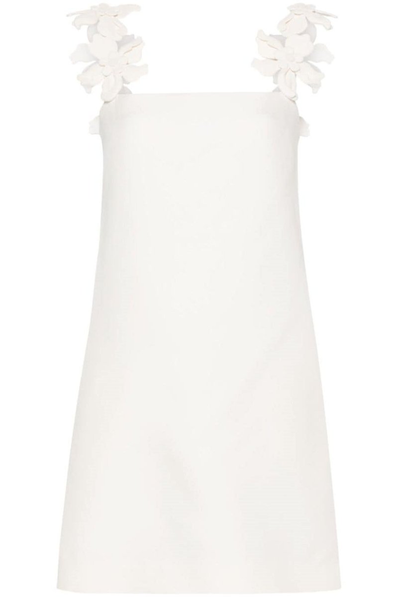 Roberta Flower Strap Mini Jurk