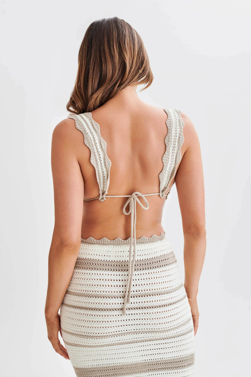 Sandra Crochet Strepen Set