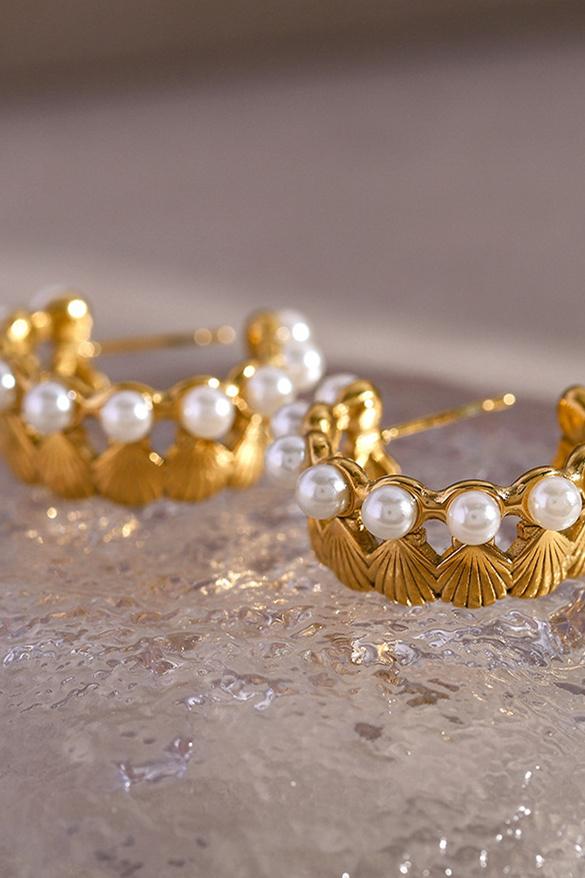 Shell Pearl Oorringen
