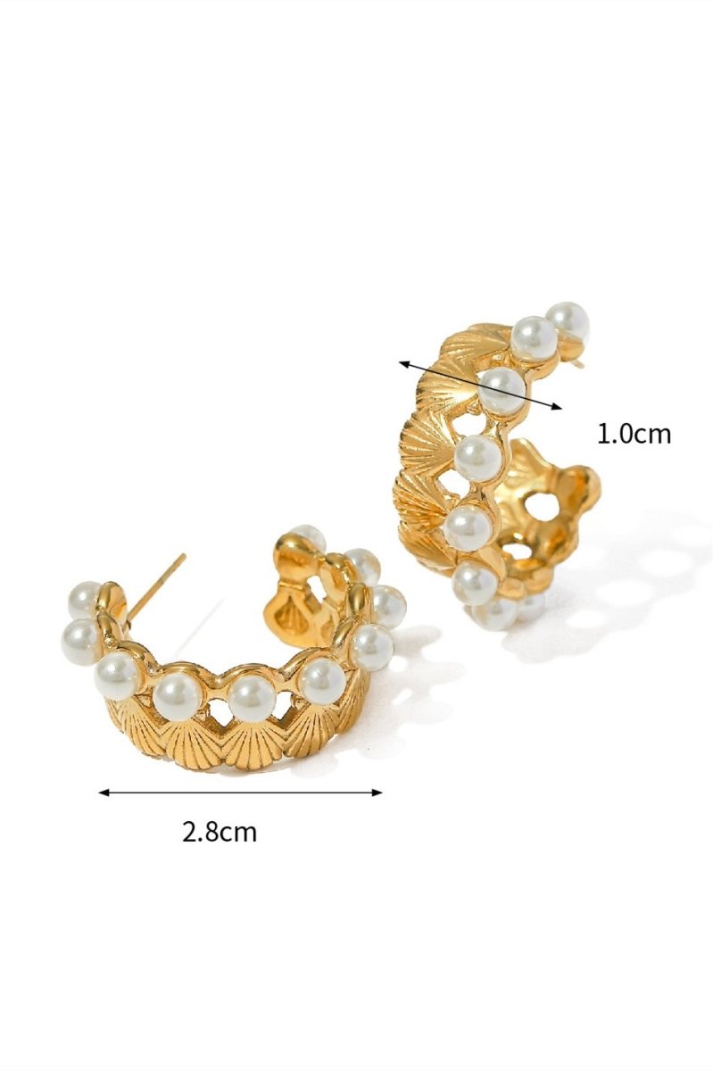 Shell Pearl Oorringen