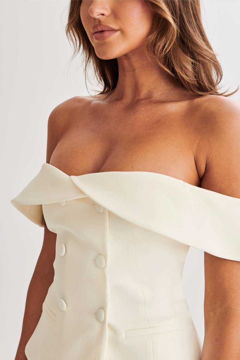 Valentina dubbelknäppt set