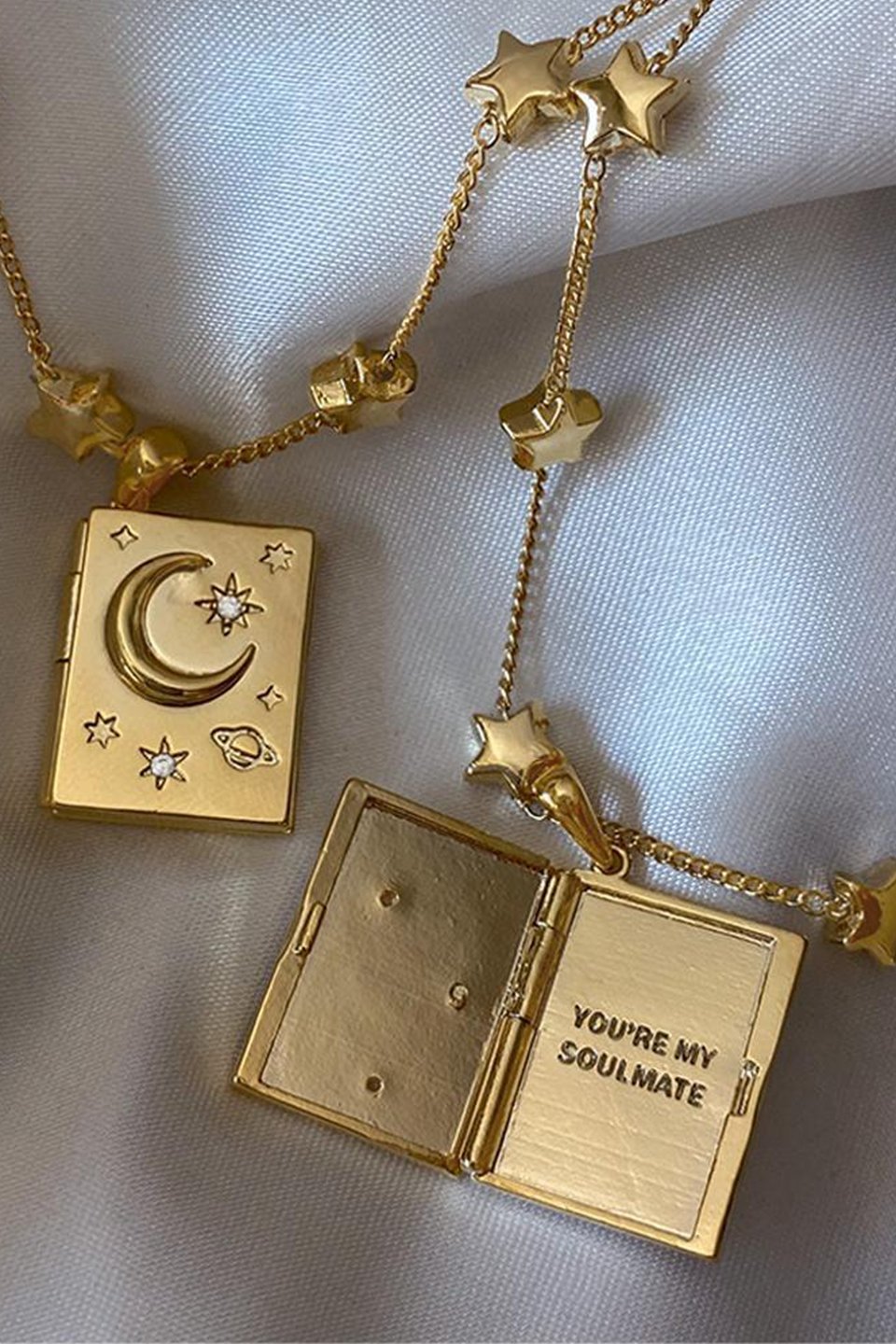 ¡®Je bent mijn zielsverwant¡¯ Openbare Sterrenbeeld Boek Ketting