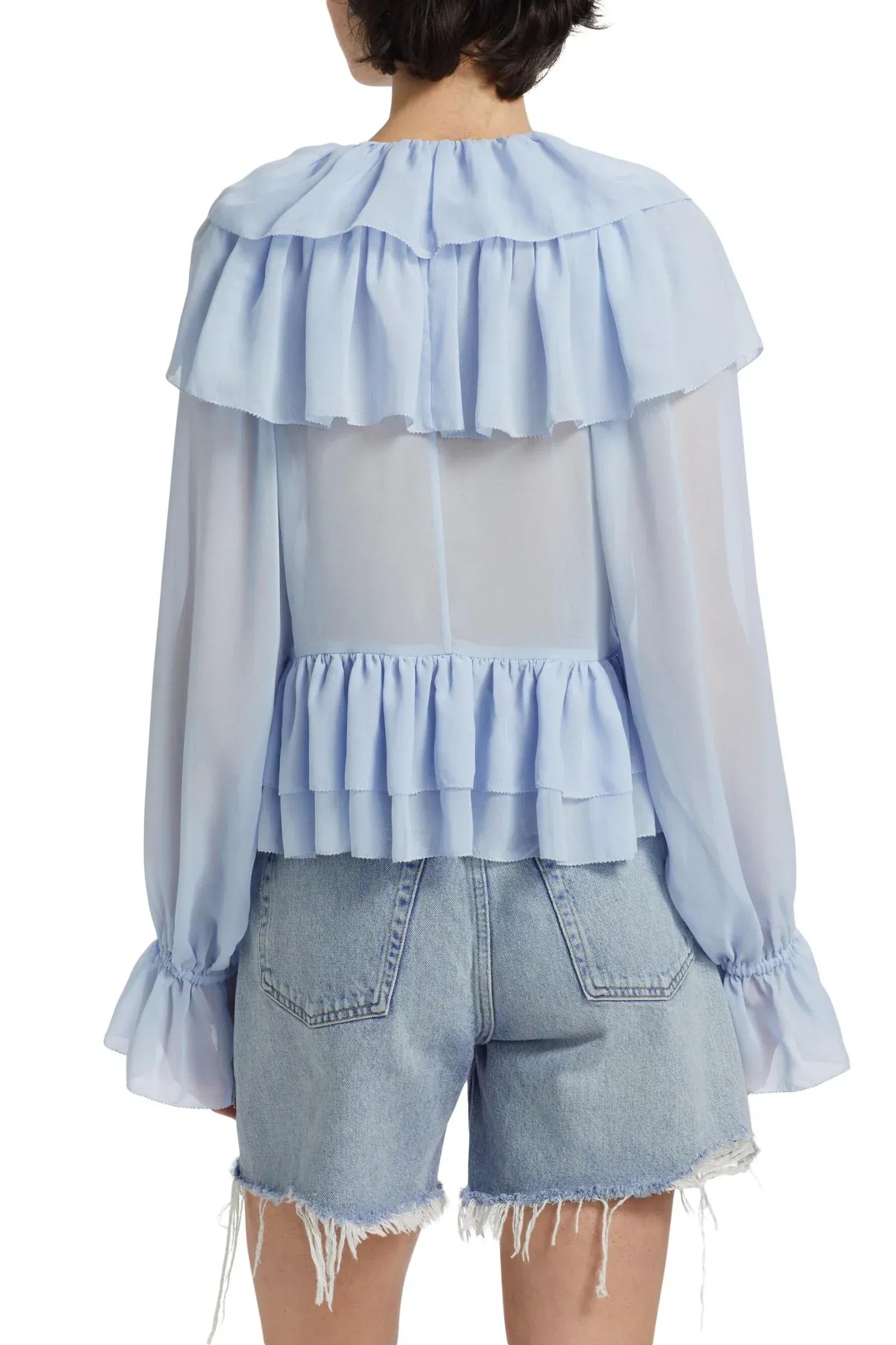 Camisola sem mangas às riscas