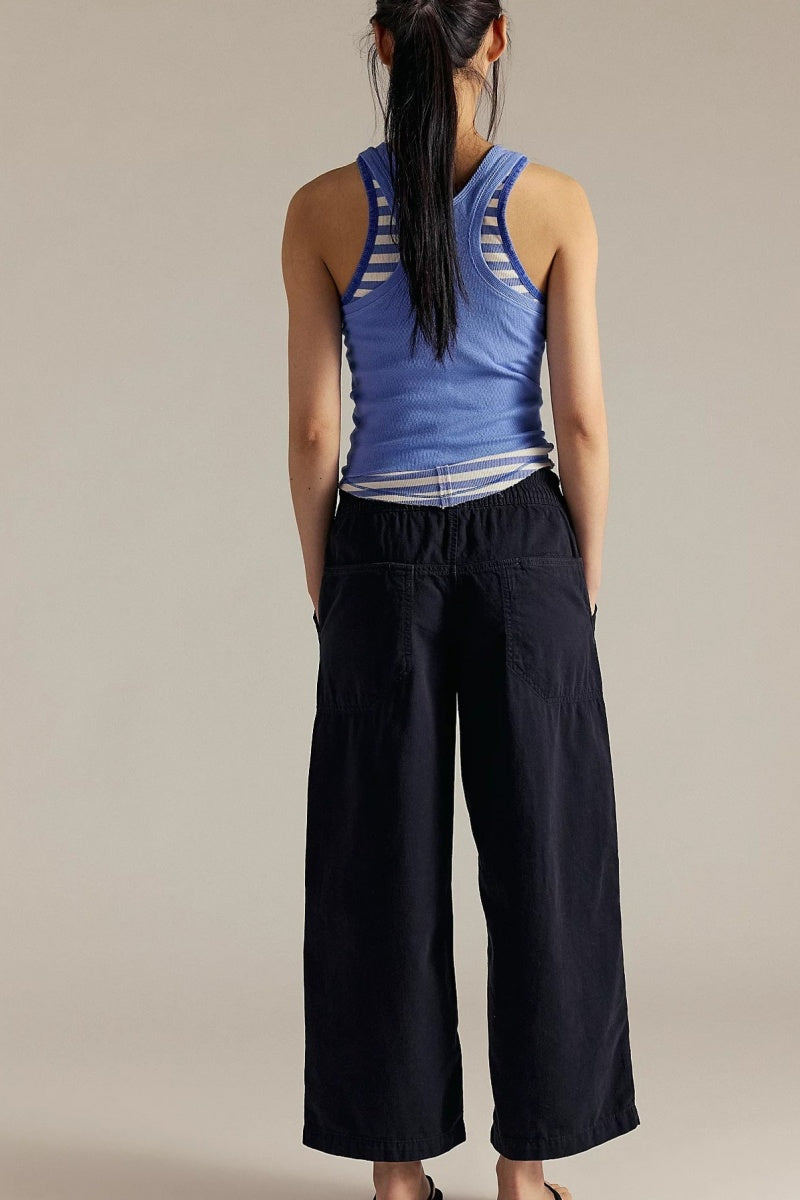 Utility Pocket  Straight Jeans