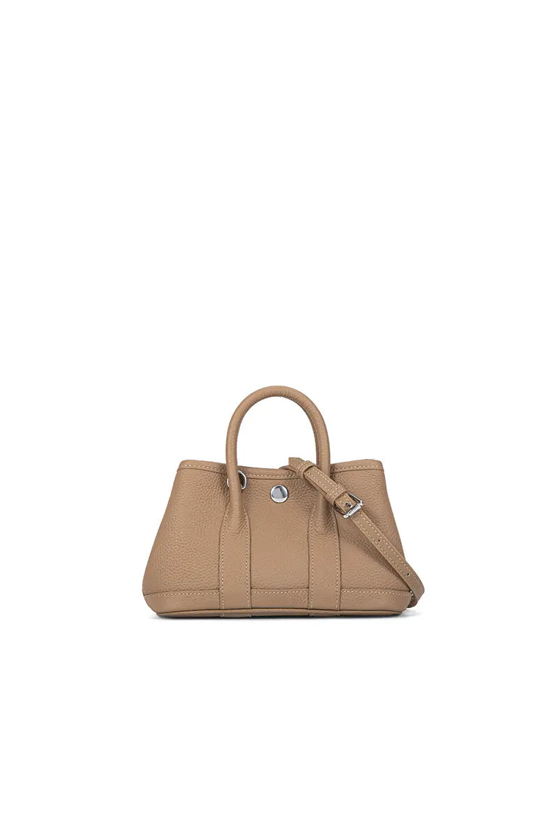 2025 Minimalist Leather Vertical Tote Crossbody Bag