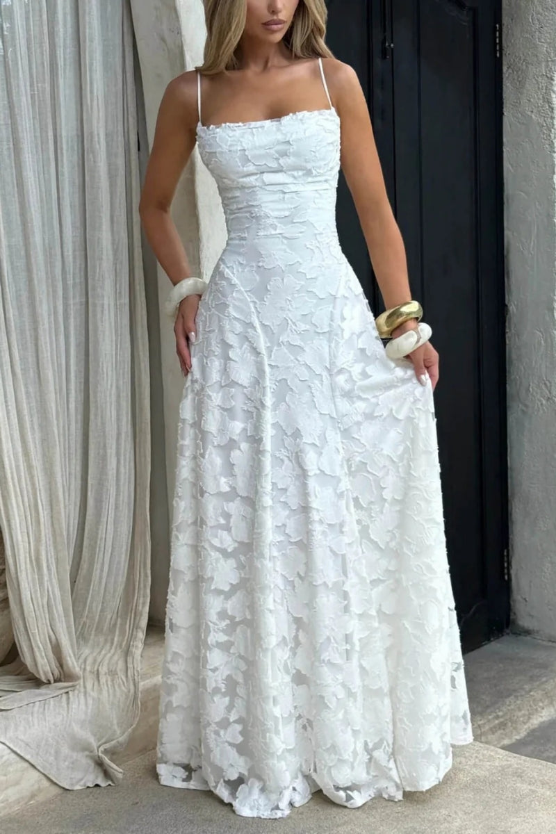Jacquard Maxi Dress