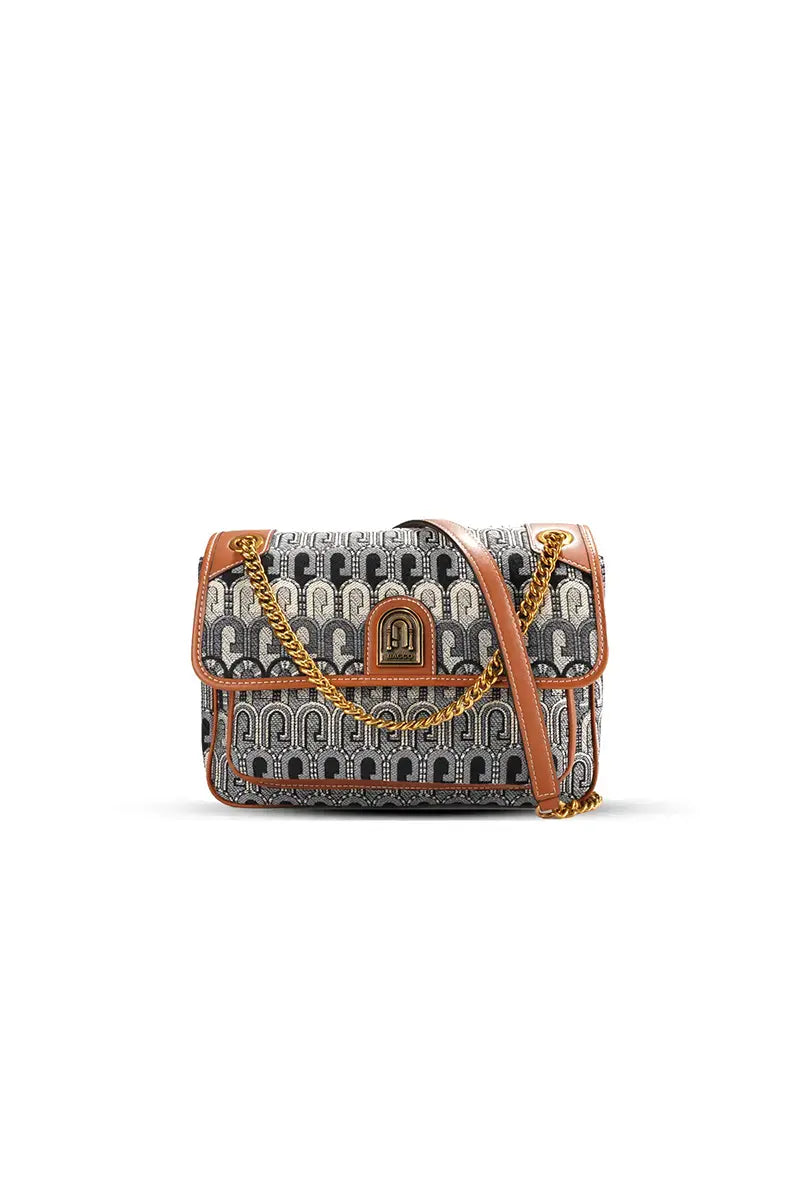 G-Jacquard Fabric Mini Crossbody Box Bag