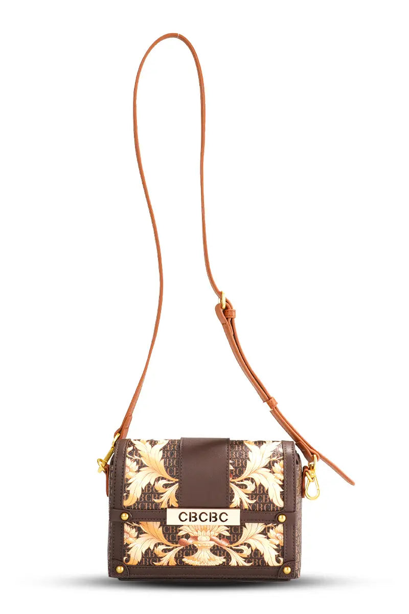 Quilted Stitch Chain Crossbody Shoulder Bag