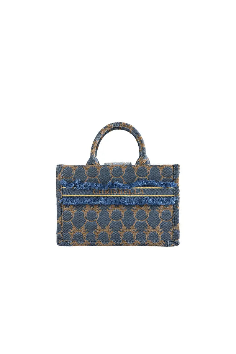 Denim Tote Shoulder Bag