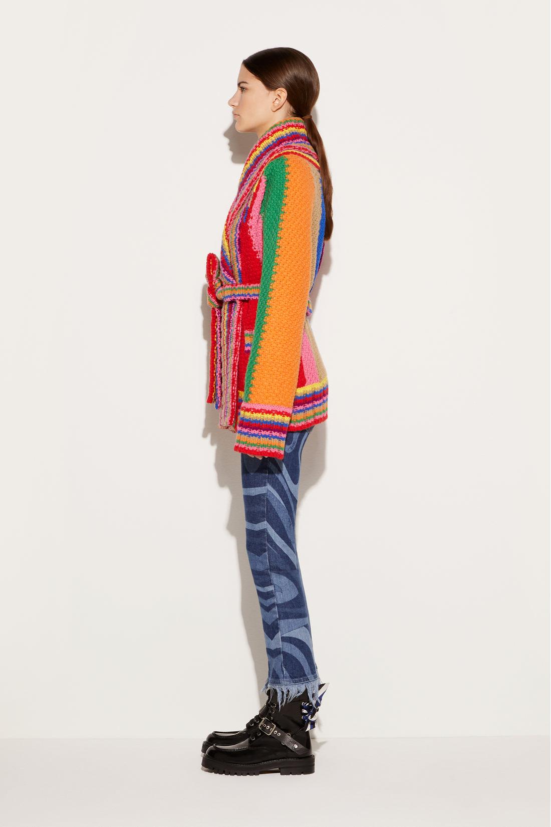 Kady's colorblock cardigan