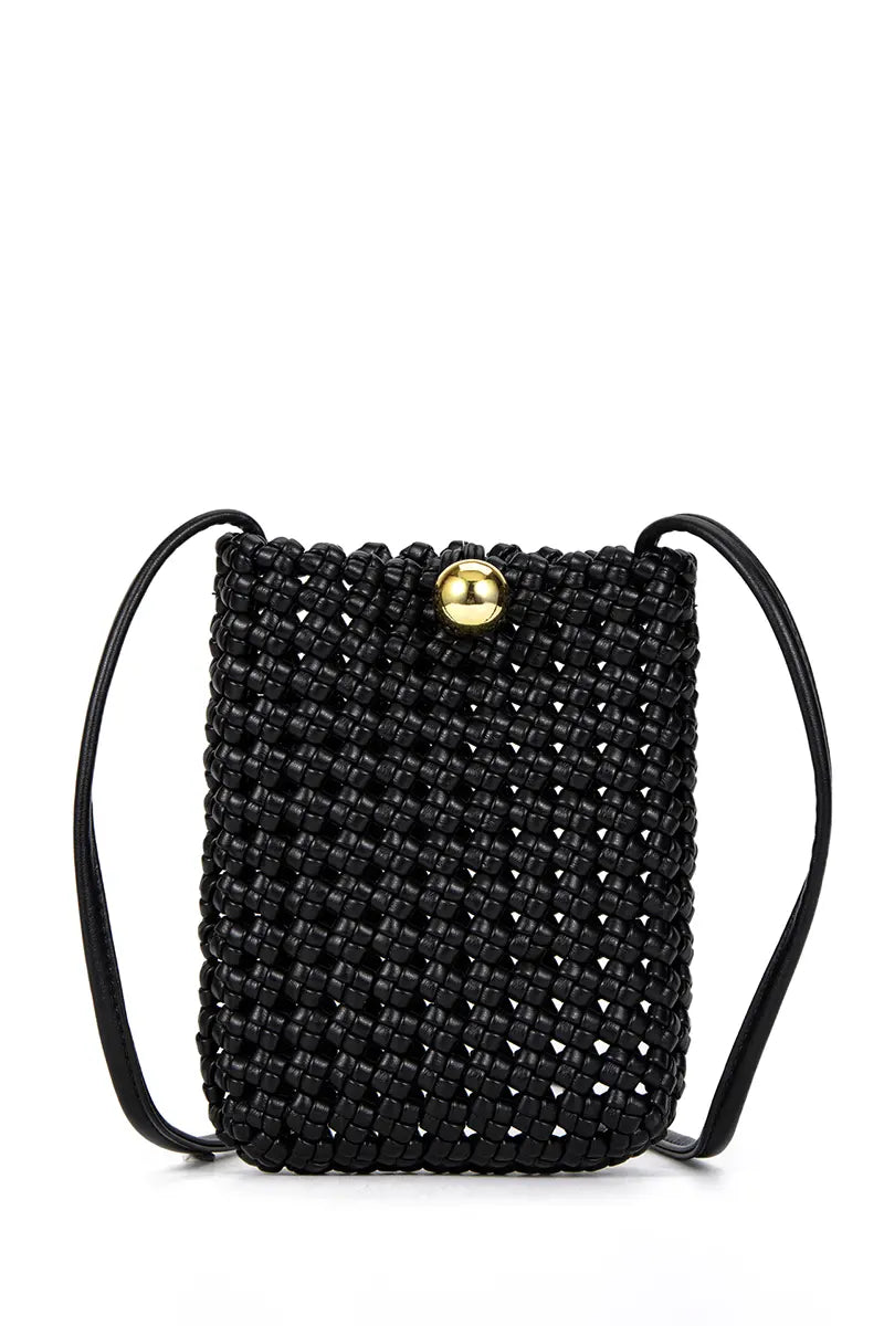 Windmill Print Multi-Functional Phone Crossbody Bag