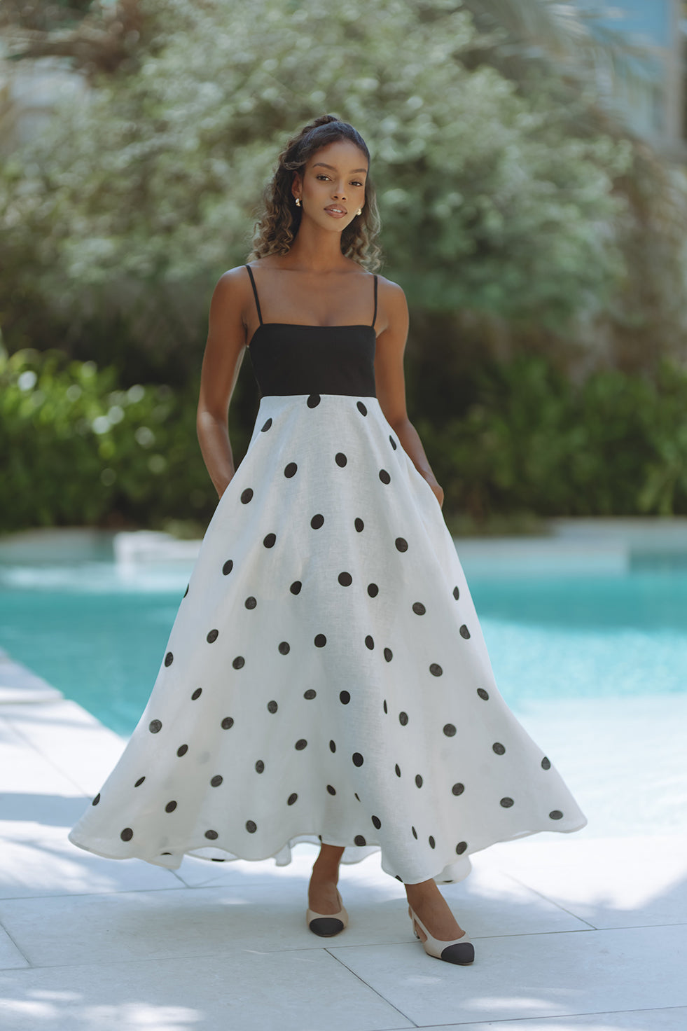 Alias Maxi Dress – Polka