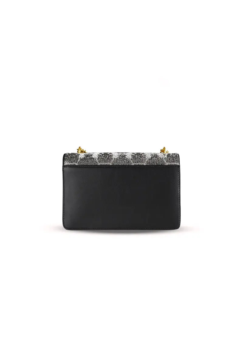 Rhinestone Vintage Style Mini Box Bag