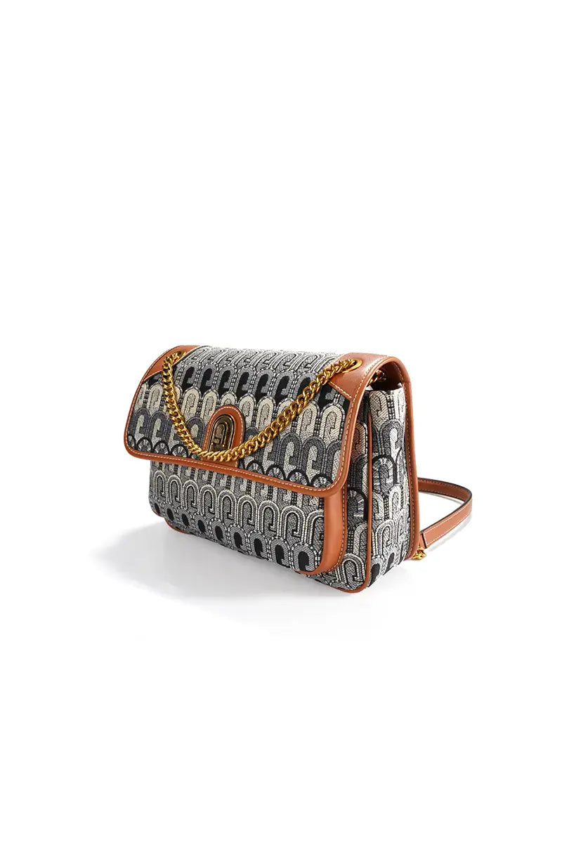 G-Jacquard Fabric Mini Crossbody Box Bag