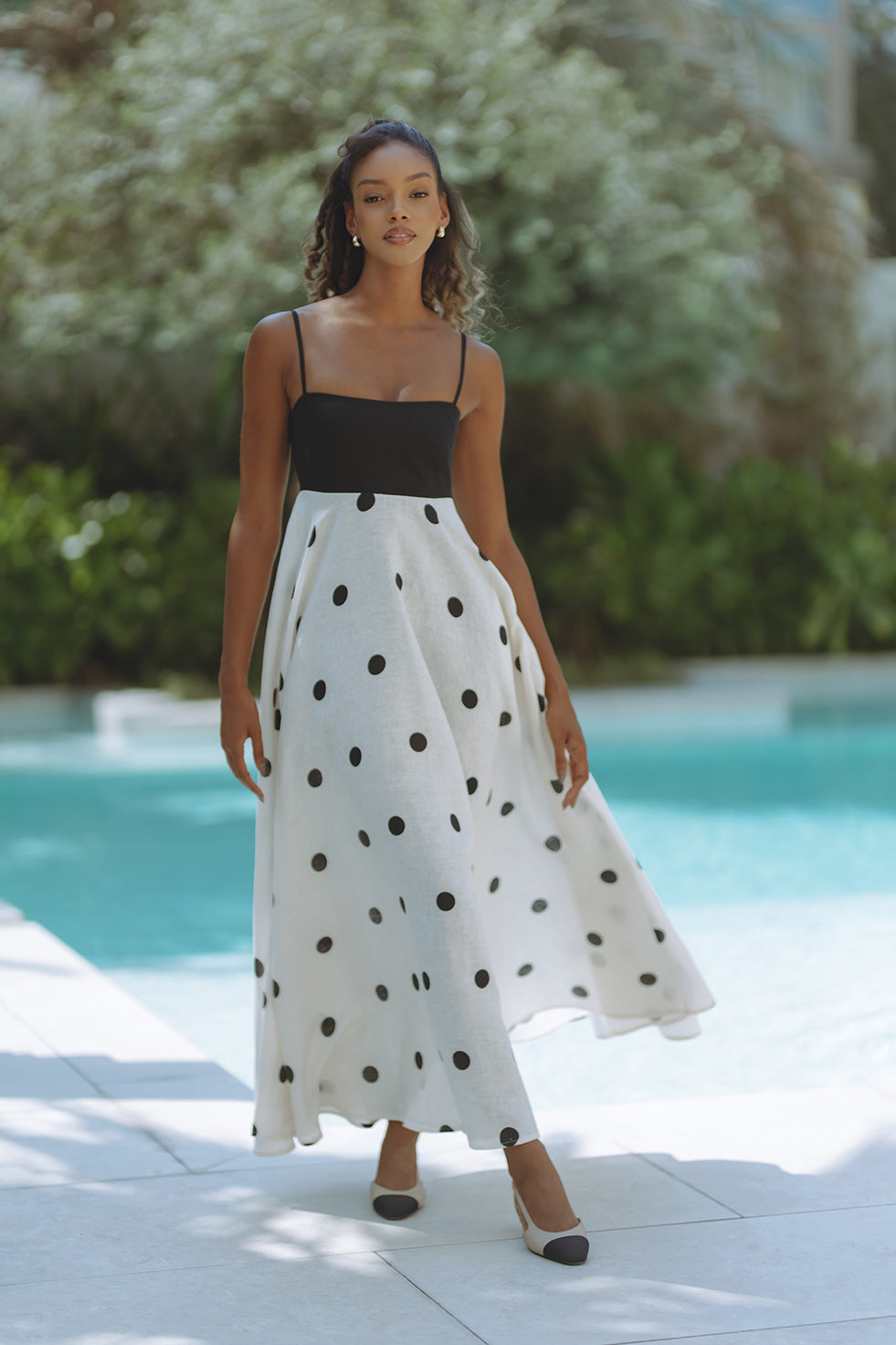 Alias Maxi Dress – Polka