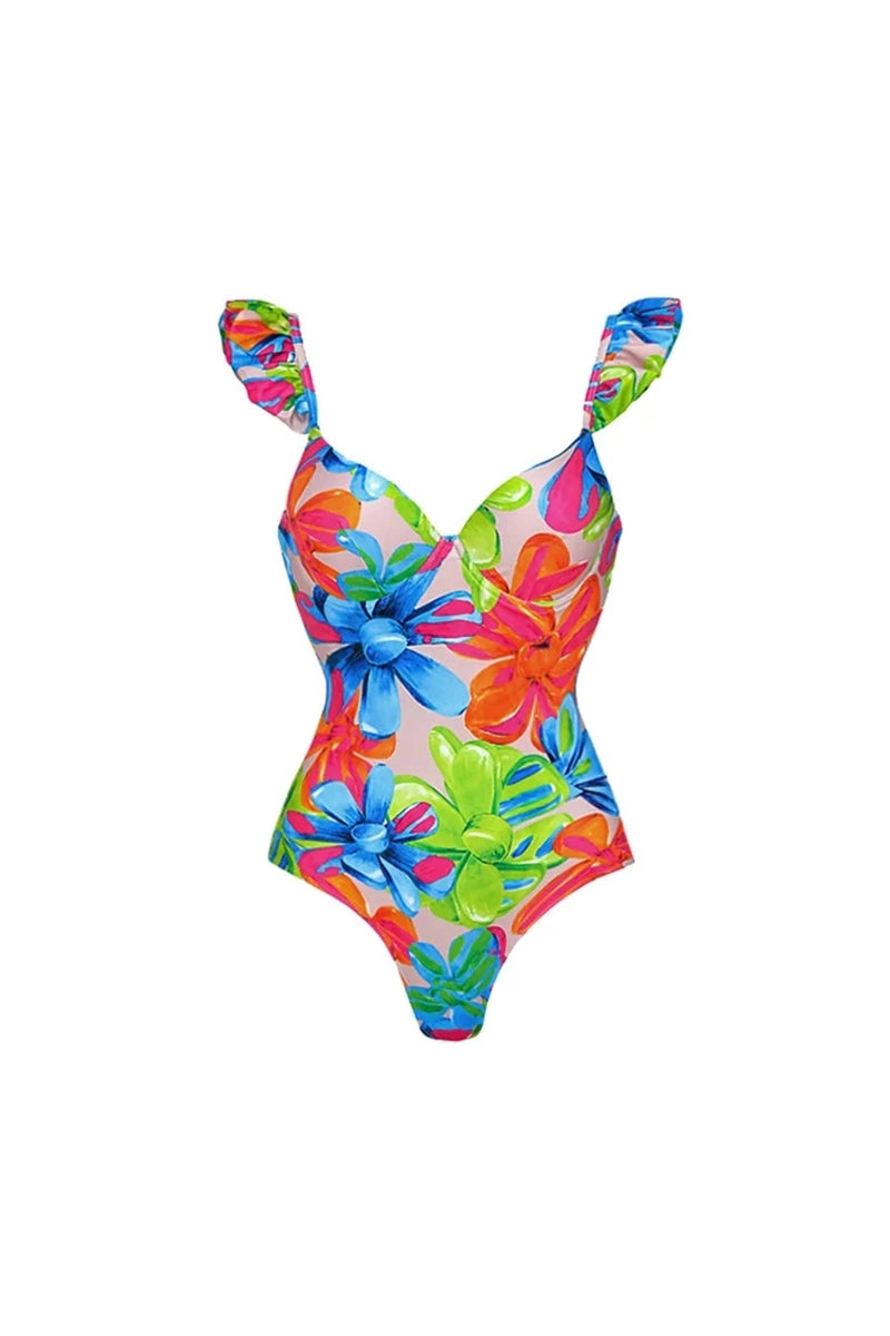 Printed Swimsuit Set for Women