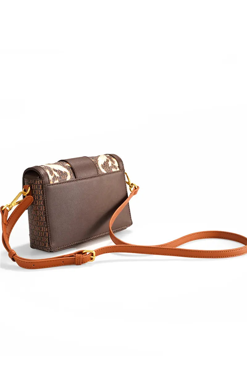 Quilted Stitch Chain Crossbody Shoulder Bag