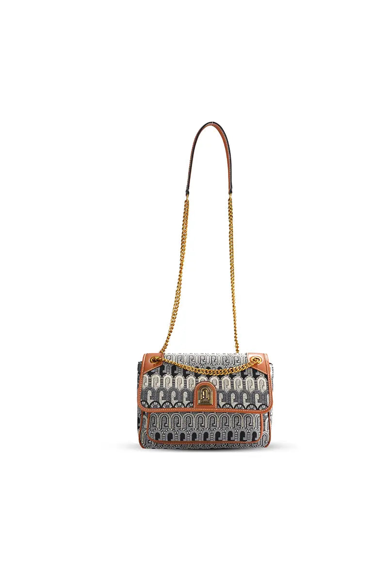 G-Jacquard Fabric Mini Crossbody Box Bag