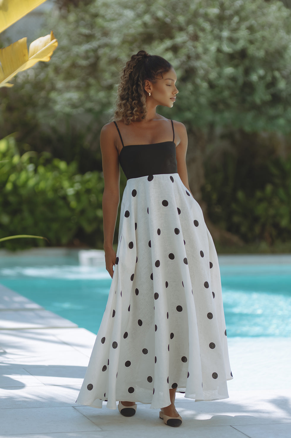 Alias Maxi Dress – Polka