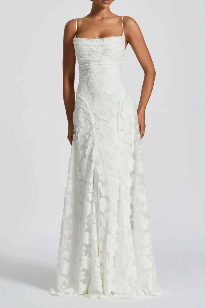 Jacquard Maxi Dress