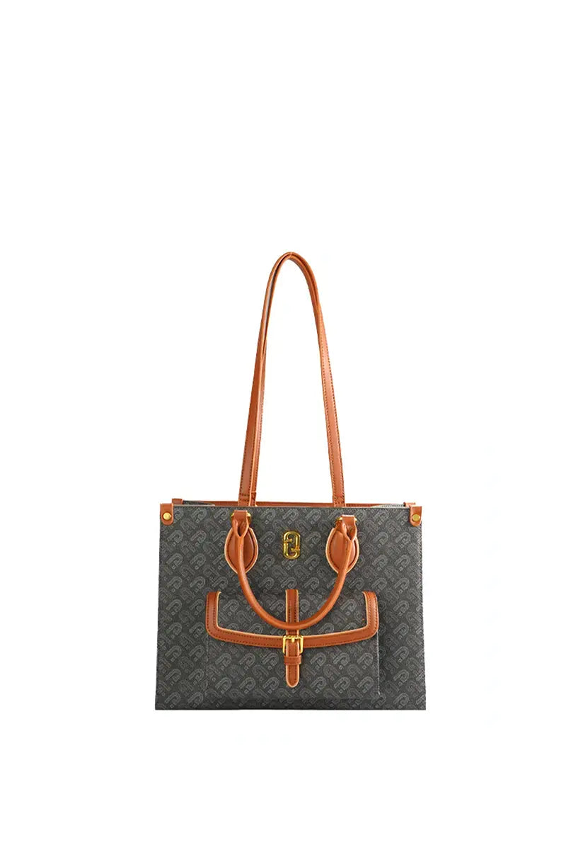 Street Style Large Letter Print Tote Bag