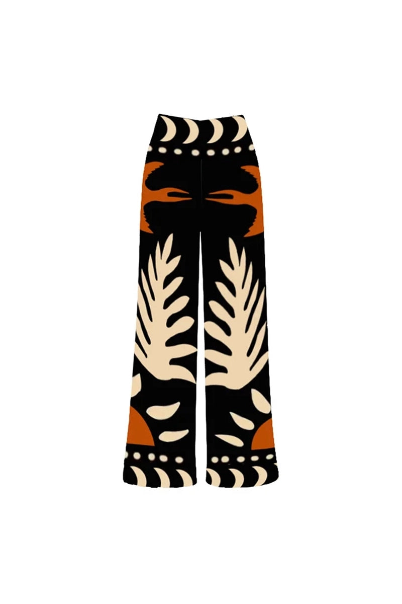 Printed High-Waist Bikini Set