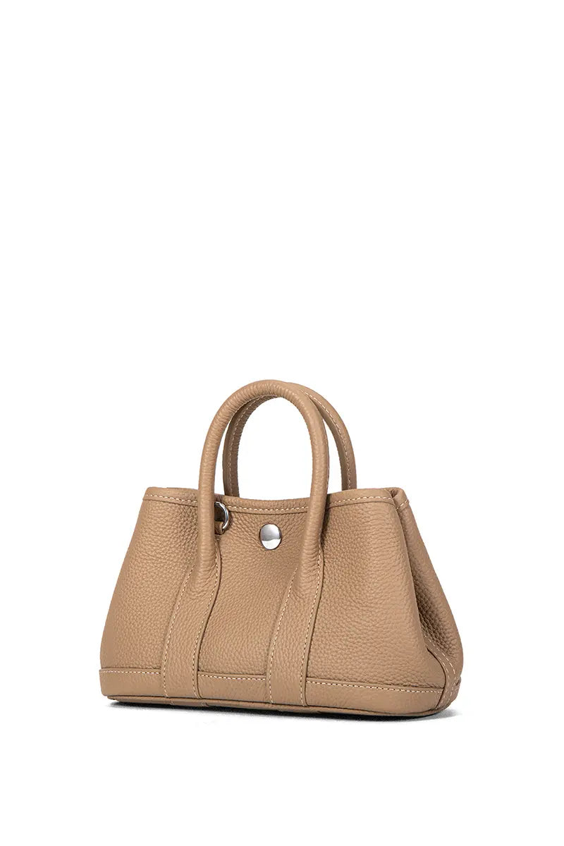 2025 Minimalist Leather Vertical Tote Crossbody Bag