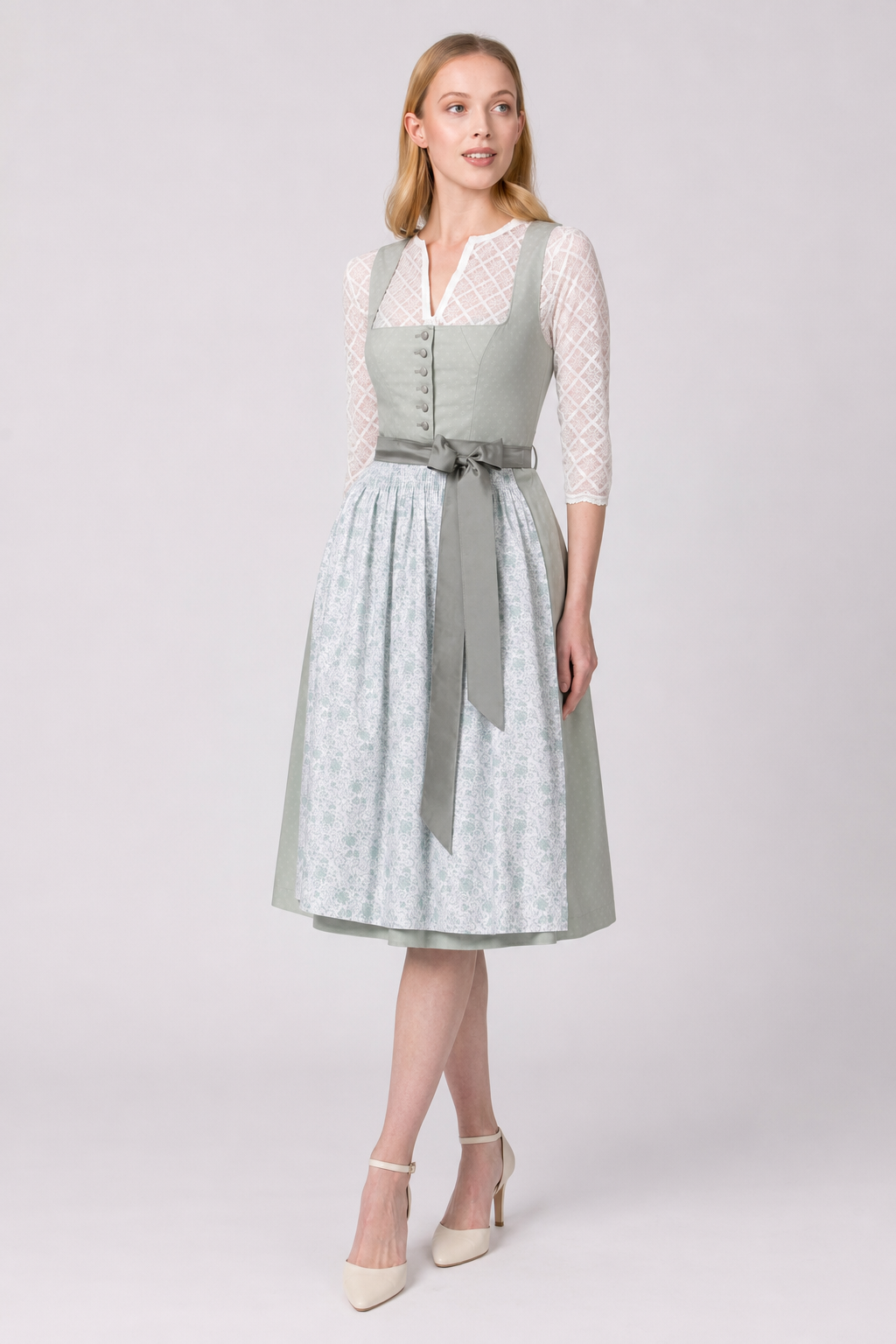 Sage Heritage Dirndl Dress