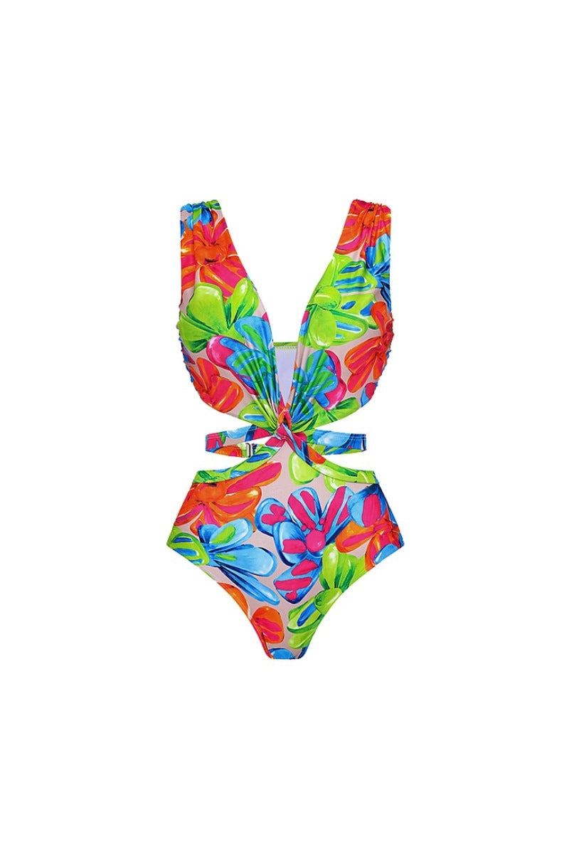 Printed Swimsuit Set for Women
