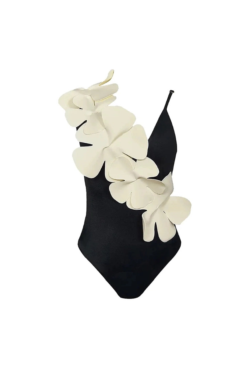 Tie Fresh Floral Swimsuit Set