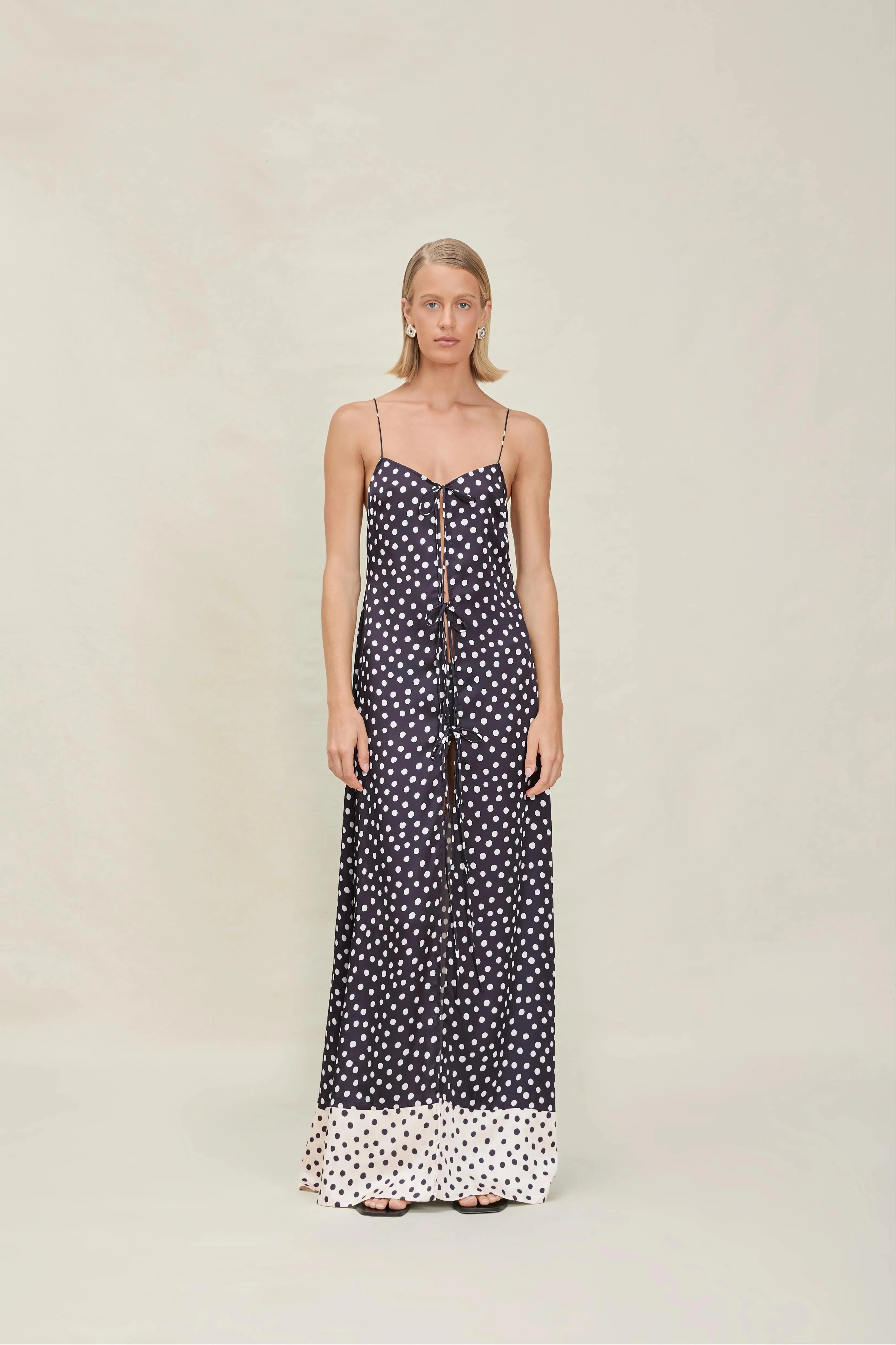 Polka Dot  Convertible Dress Set