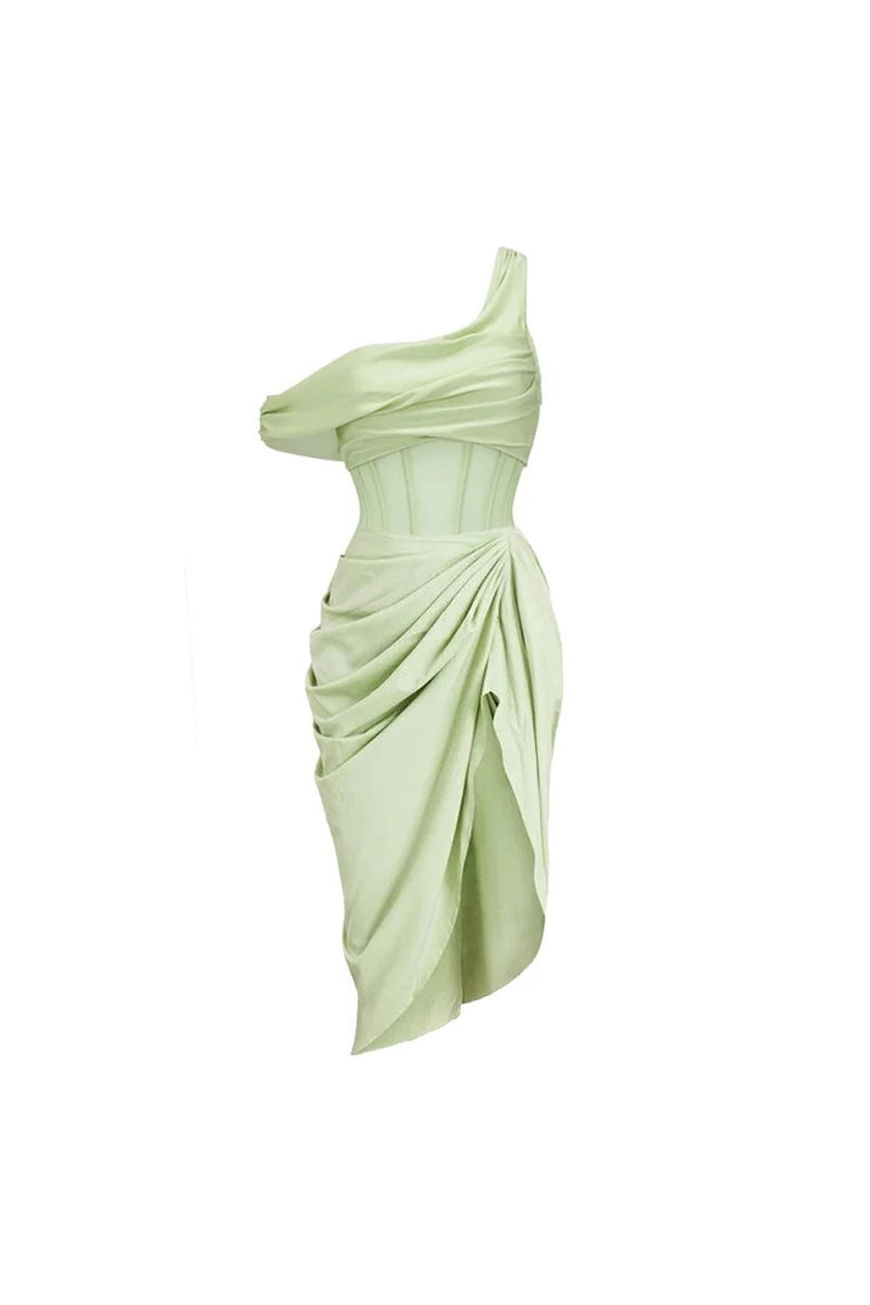 Apple Green Vintage Style Swimsuit Set