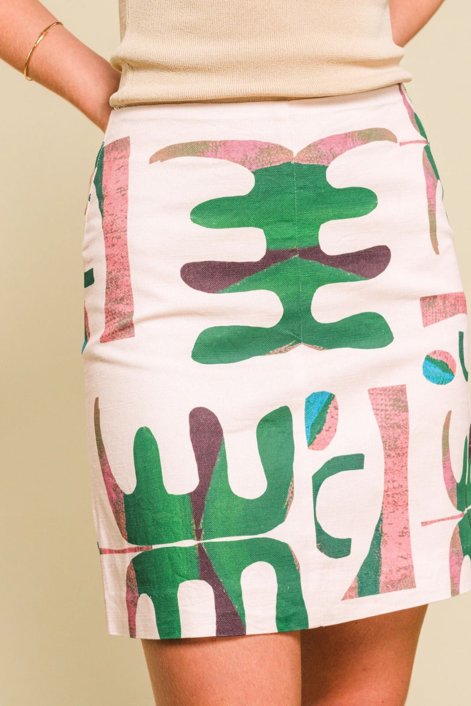 Artistic Coordinating Skirt Set